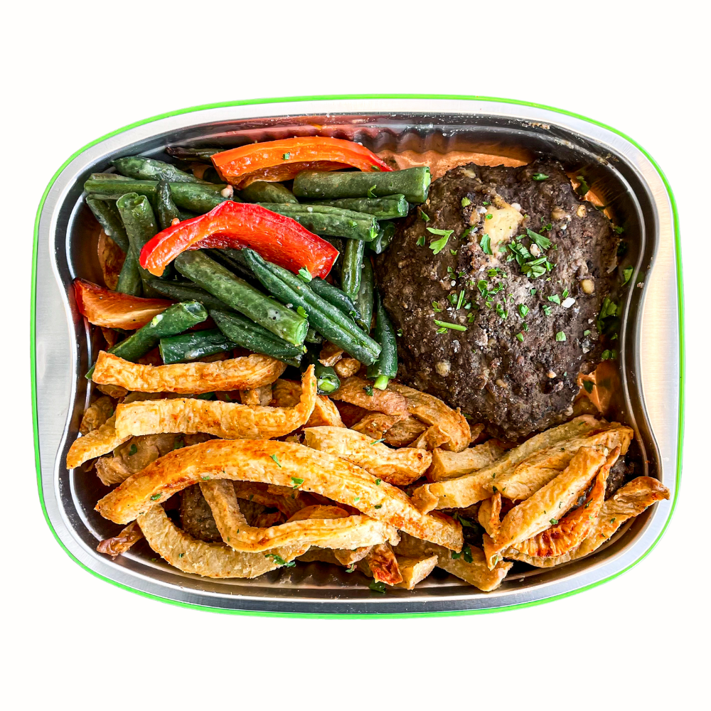 Burger de Fêta Sauce Crémeuse aux Tomates