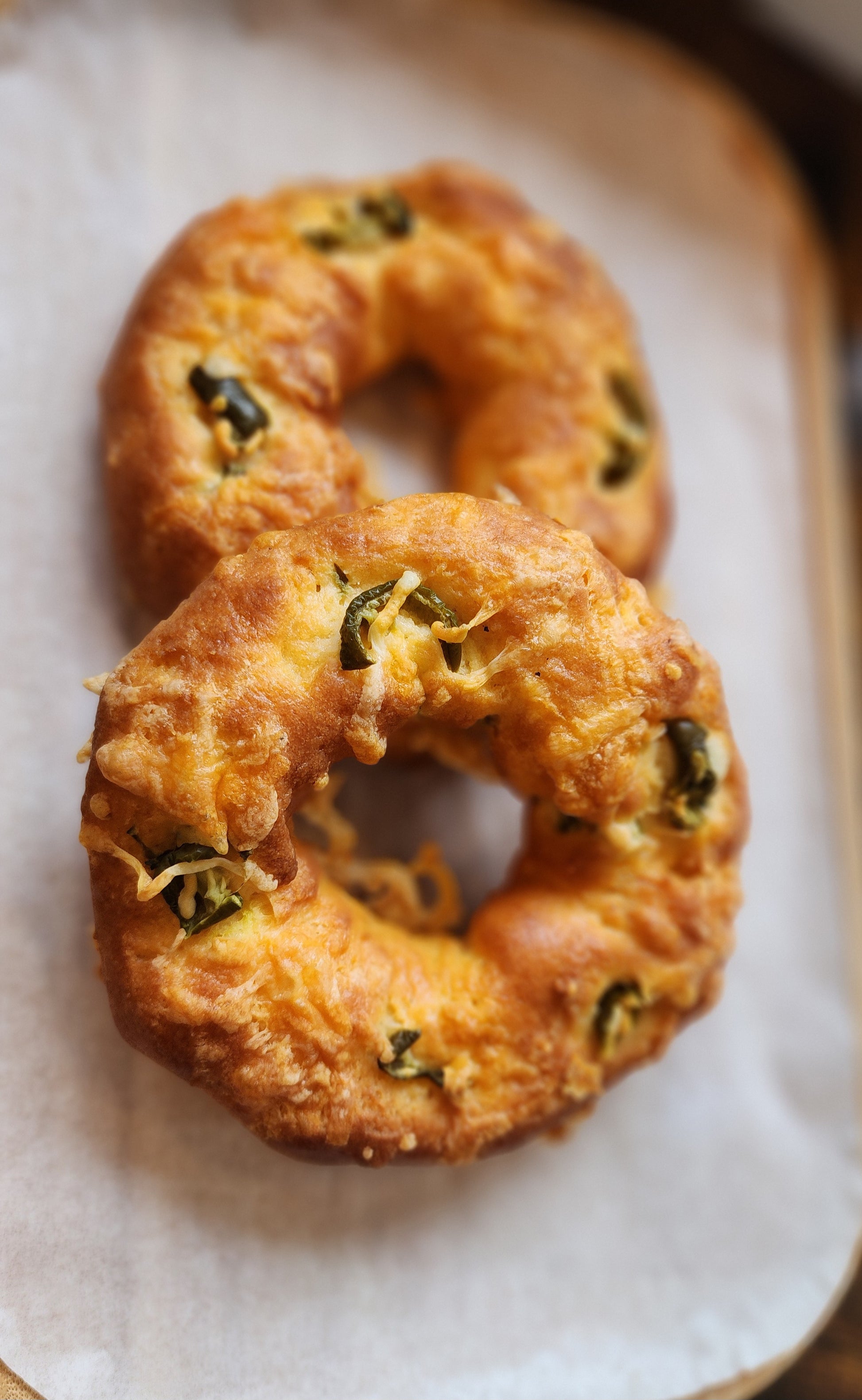 Bagels au fromage  - Boîte de 2-jalapenos cheddar