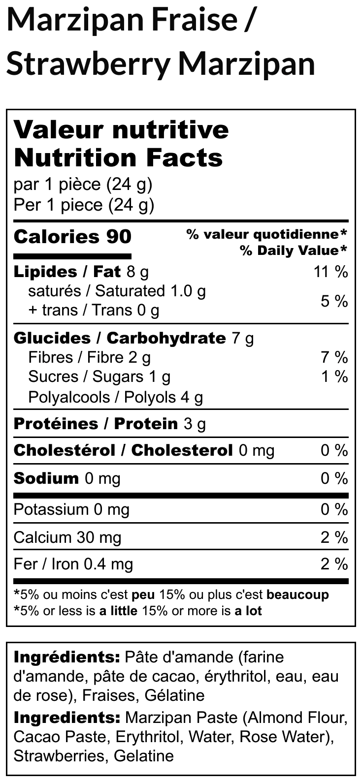 Marzipan keto