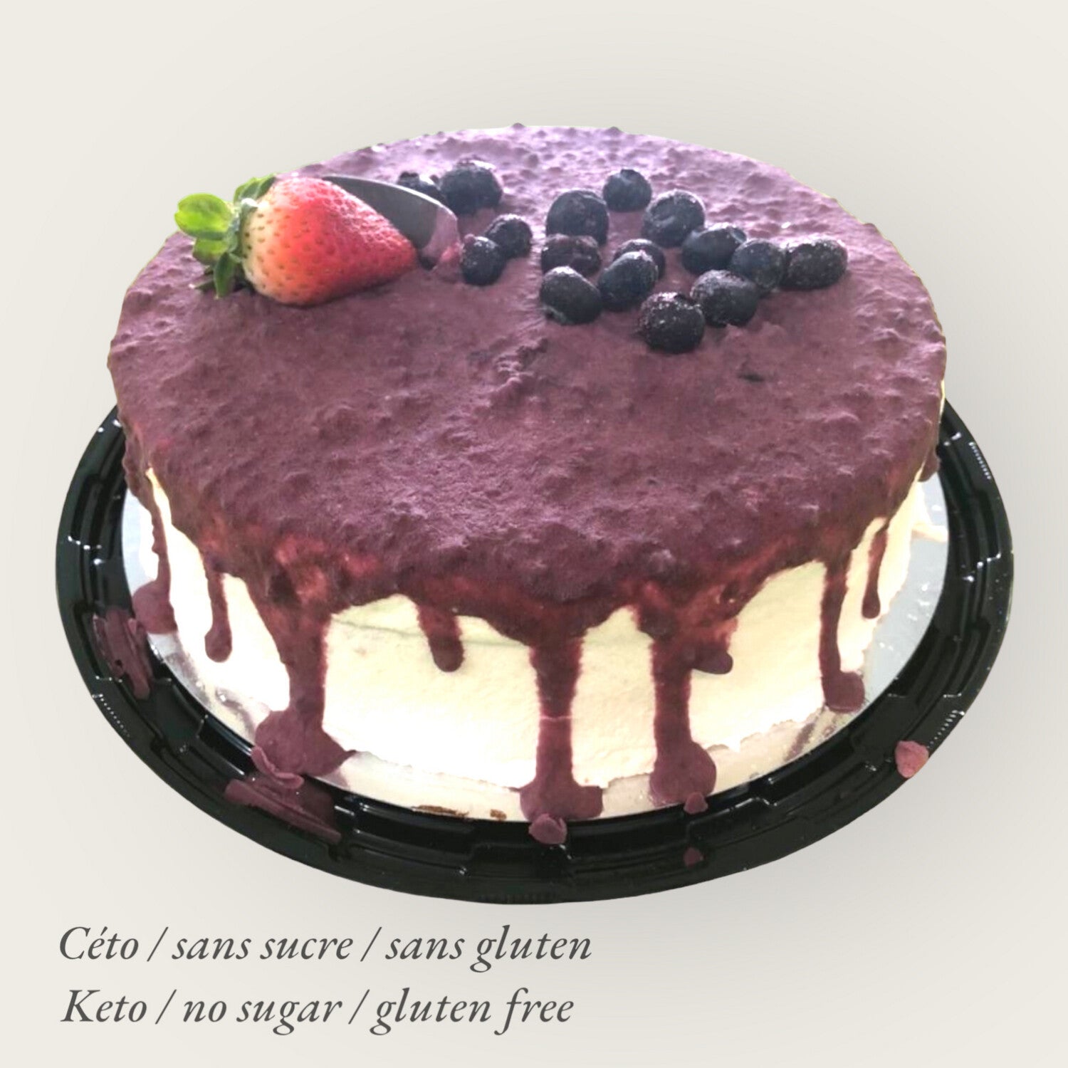 Gateau fromage bleuets 8p