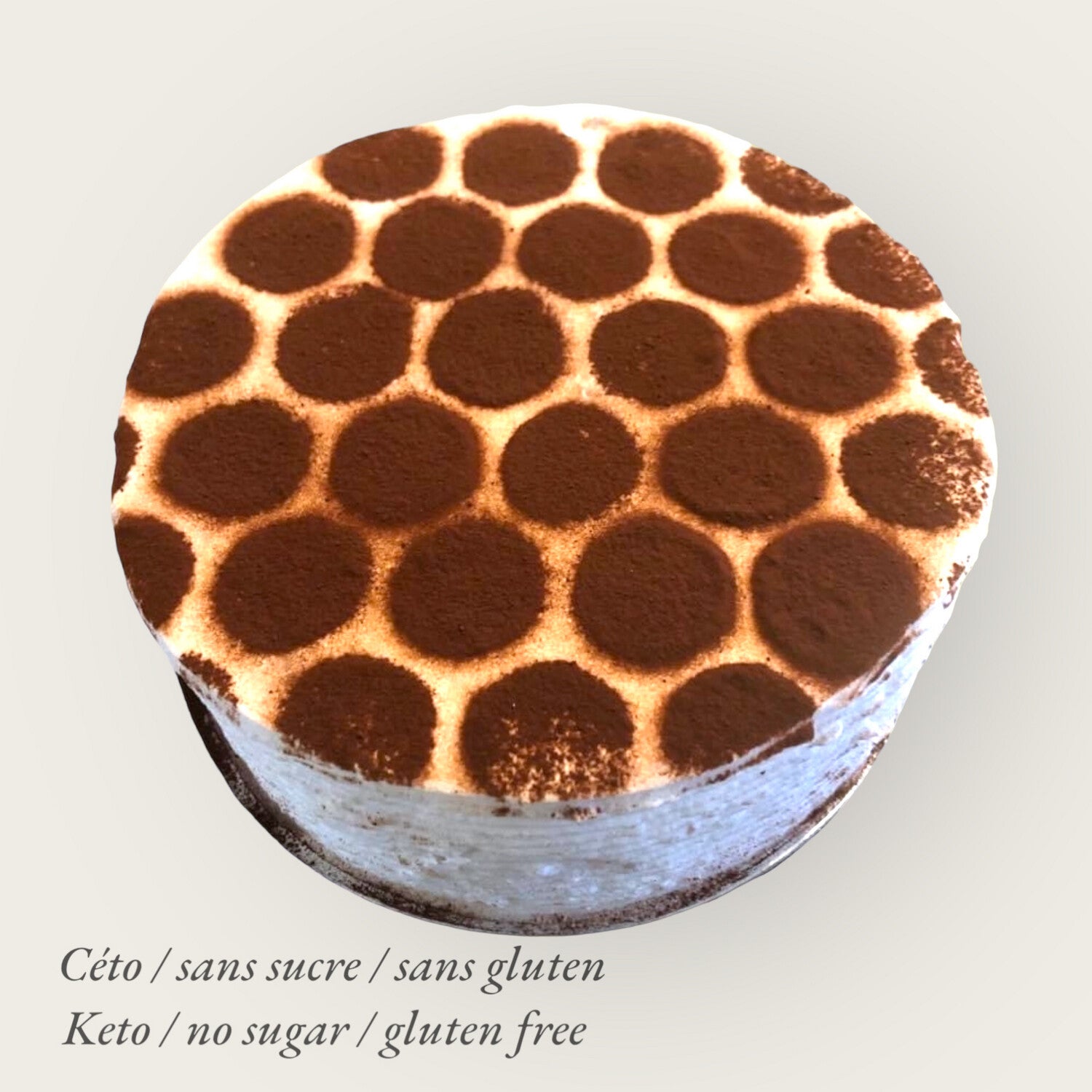 Gateau anniversaire tiramisu 6-8p