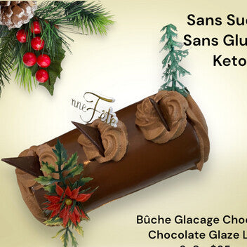 Buche glacage chocolat 6-8P