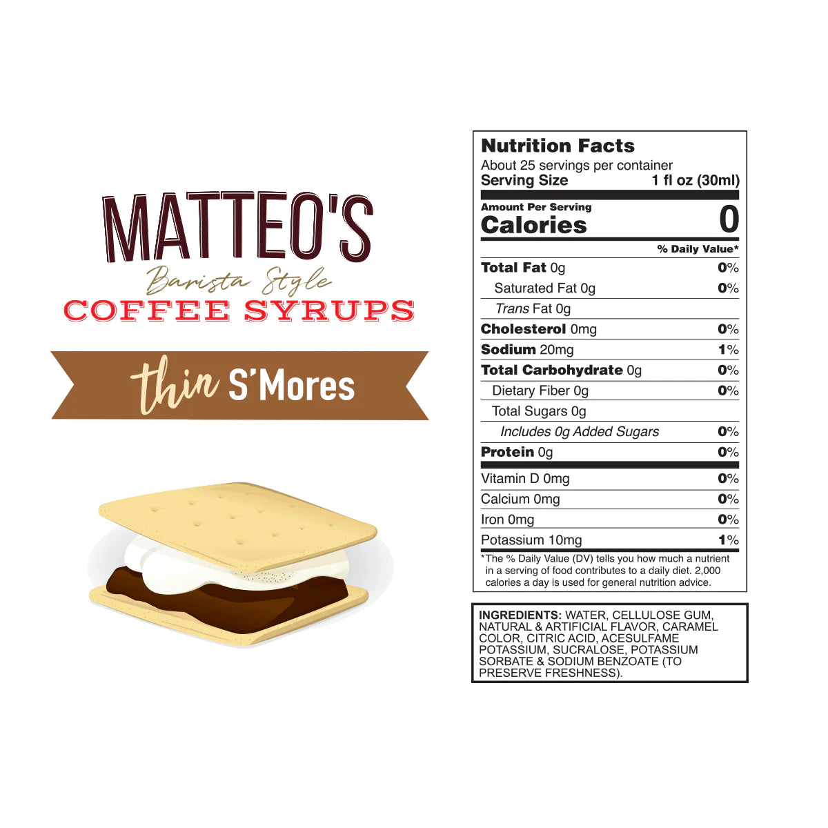 sirop coffee Matteo_Smores