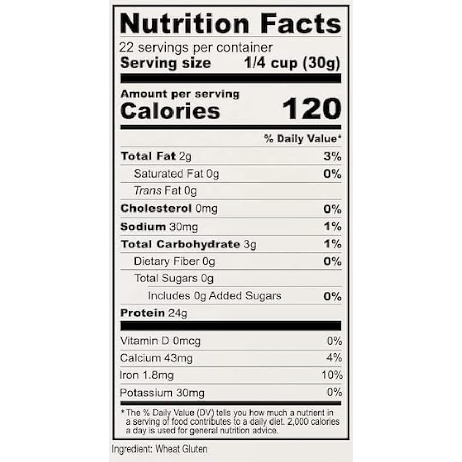 Vital wheat gluten