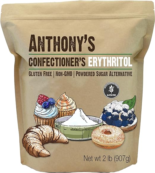 Anthony's Érythritol de confiserie 907 g