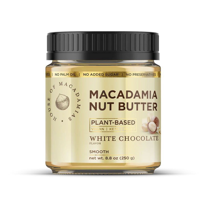 House of Macadamias -Beurre de noix de macadamia chocolat blanc 250g