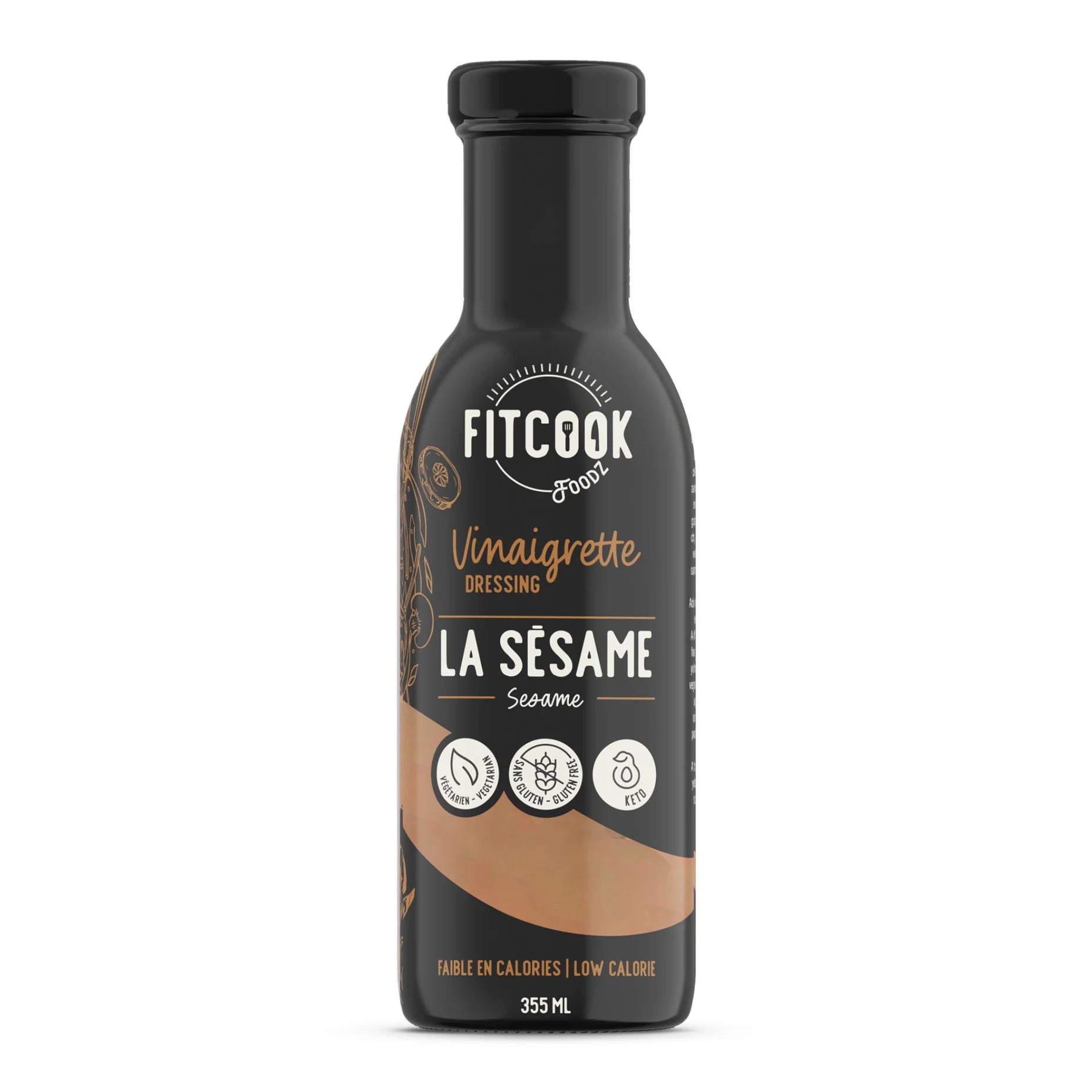 Fitcook Vinaigrette  sésame 355ml