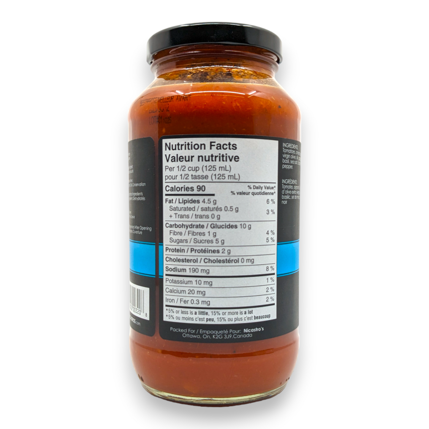 Sauce Marinara - Nicastro Fine Foods