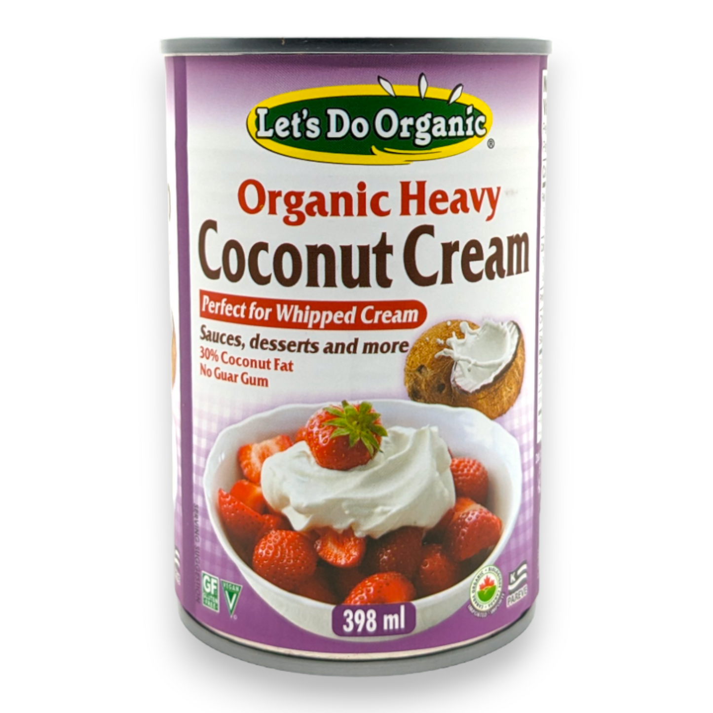 Organic Coconut Thick Cream - Let's Do Organic