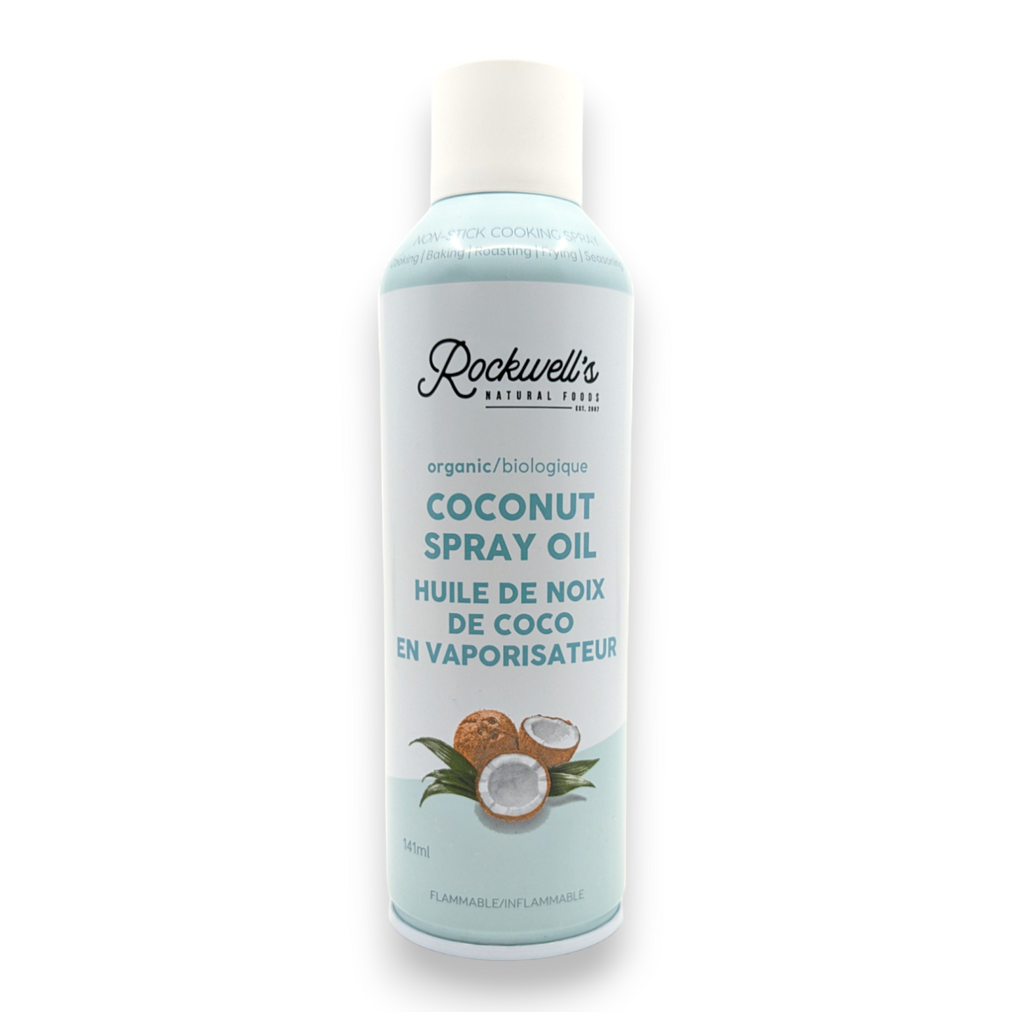 Huile De Noix De Coco En Vaporisateur - Rockwell's Natural Foods