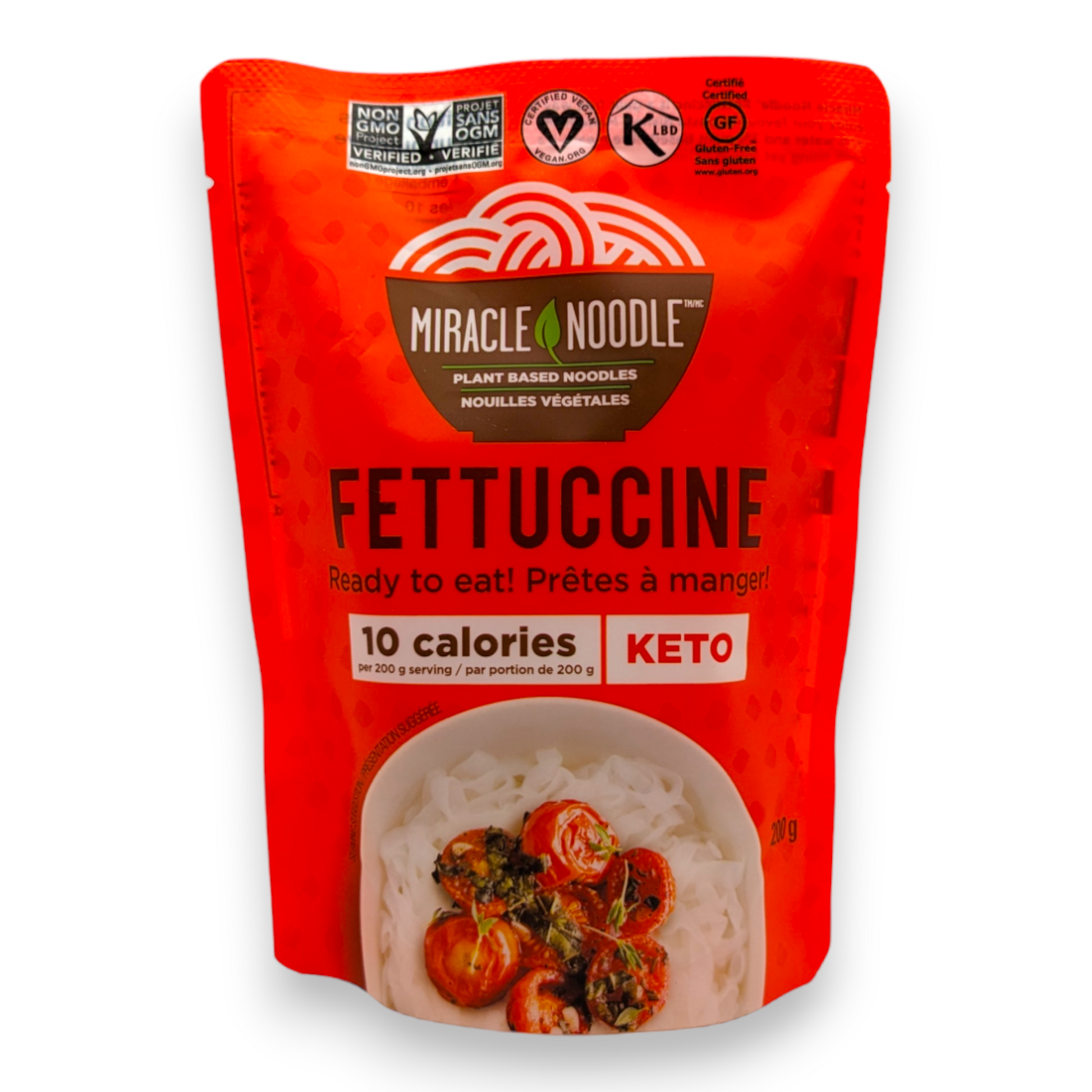 Fettuccine Vegetable Noodles - Miracle Noodle