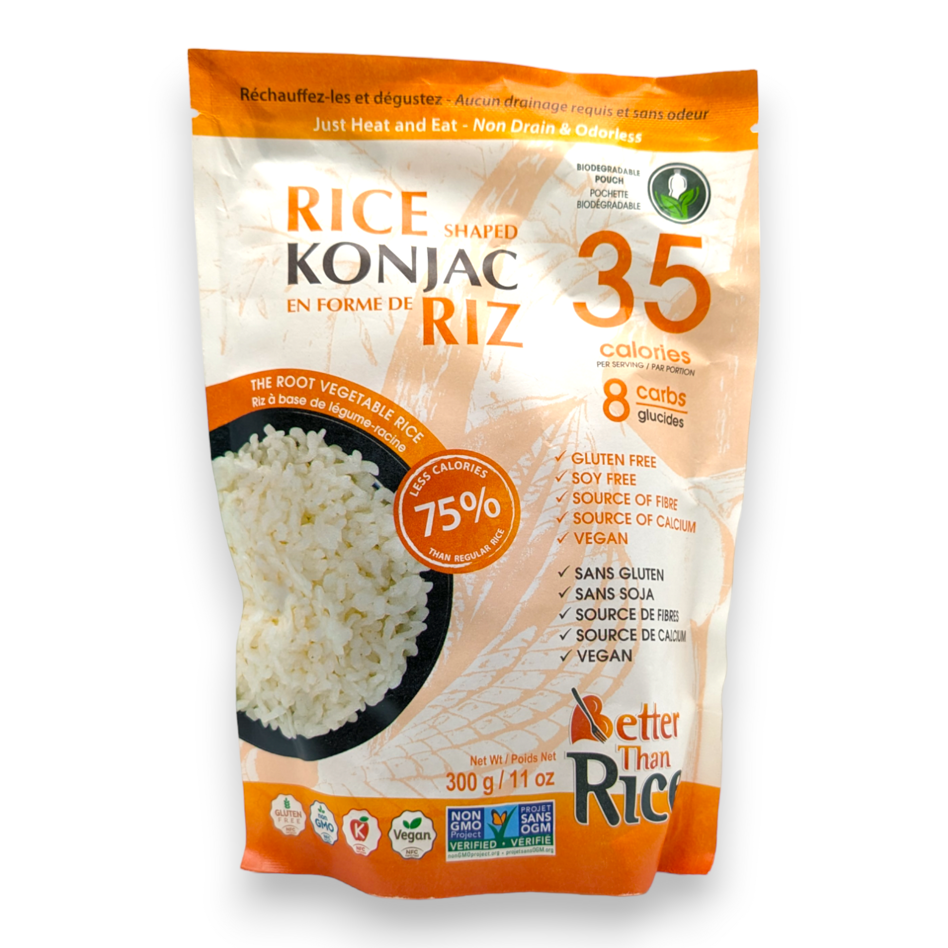 Konjac en Forme de Riz - Better Than Rice