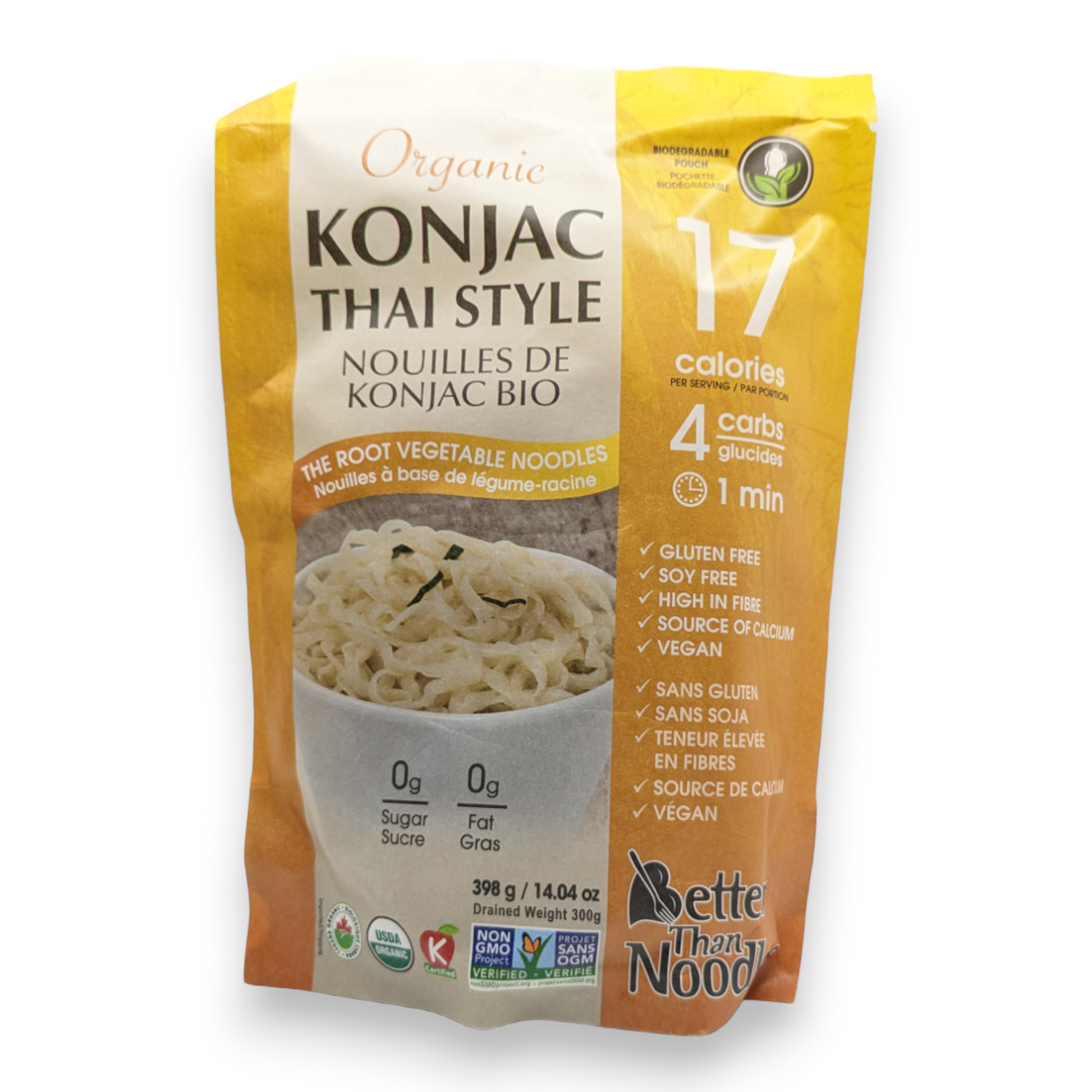 Organic Konjac noodles Style Thai - Better Than Noodles