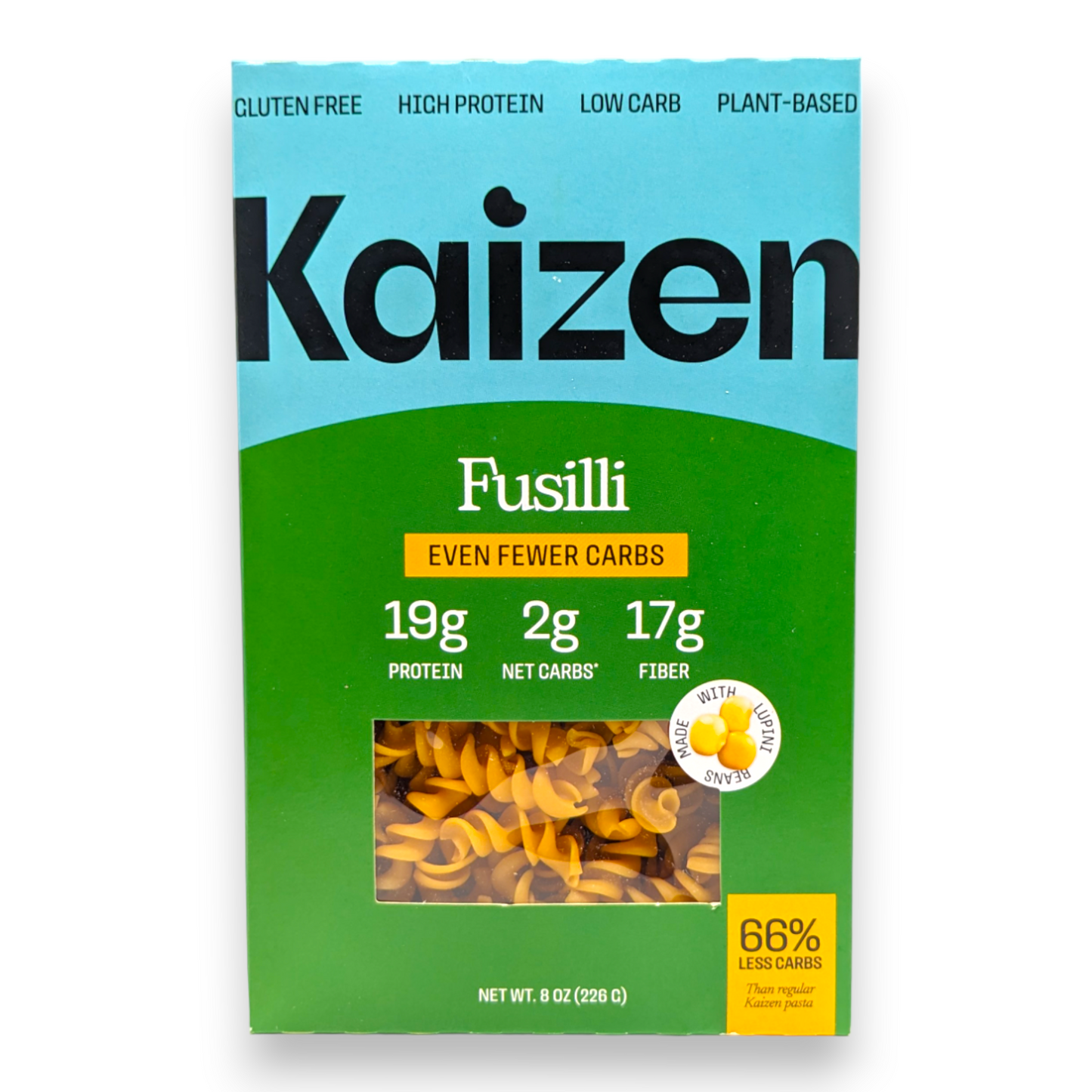 Pâtes Fusilli avec Moins de Glucides - KaiZen