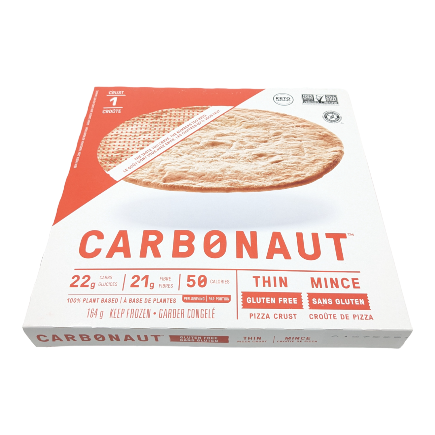 Croûte de Pizza Mince Sans Gluten - Carbonaut