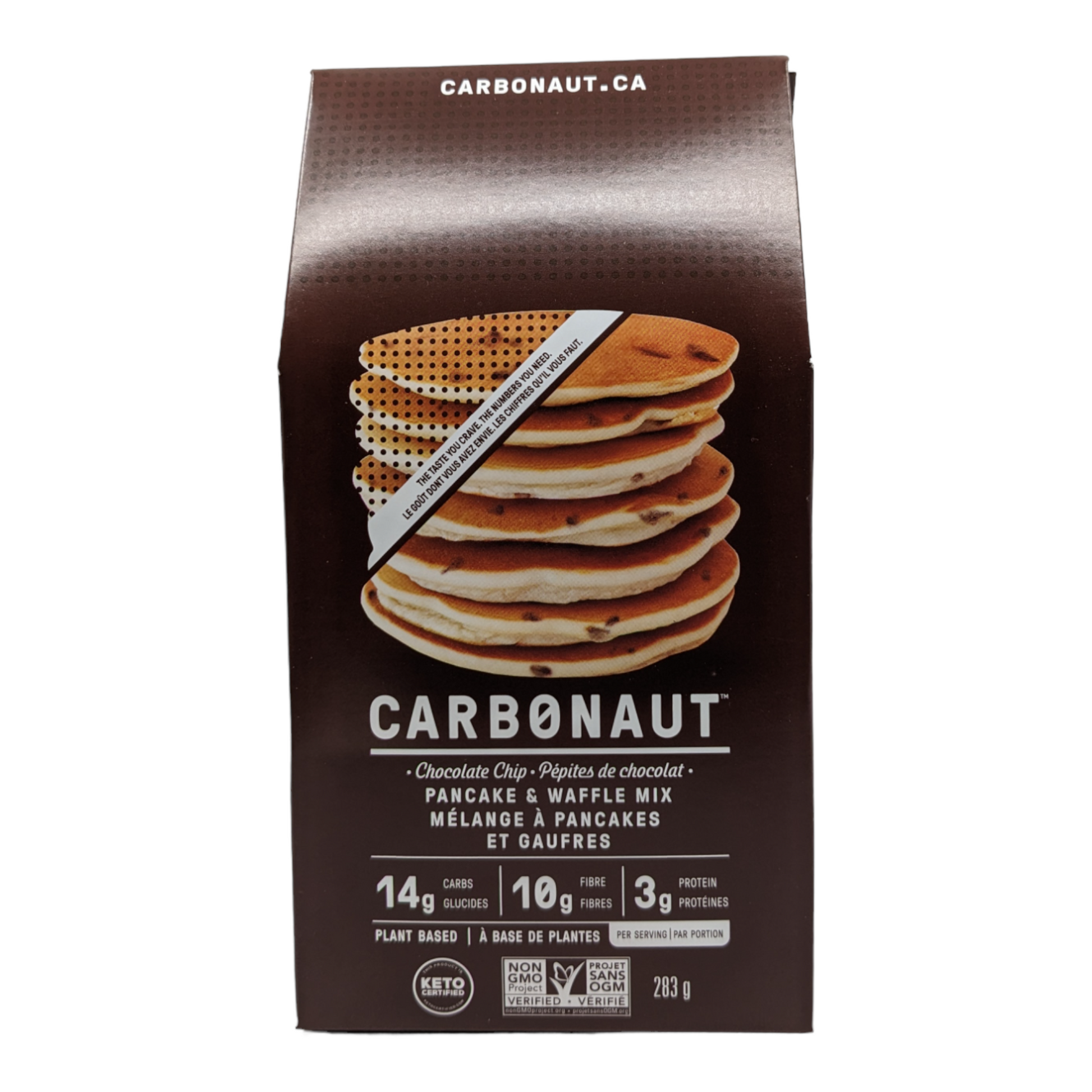 Mélange à Pancakes et Gaufres aux Pépites de Chocolat à Base de Plantes - Carbonaut