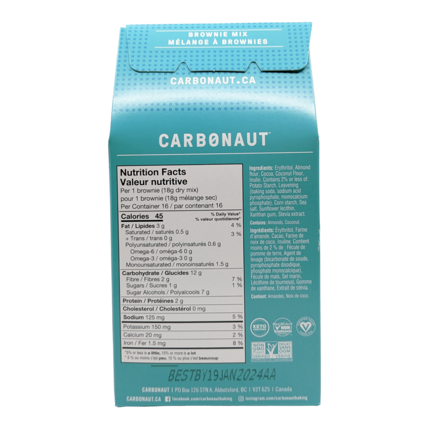 Herbal Brownie Mix - Carbonaut