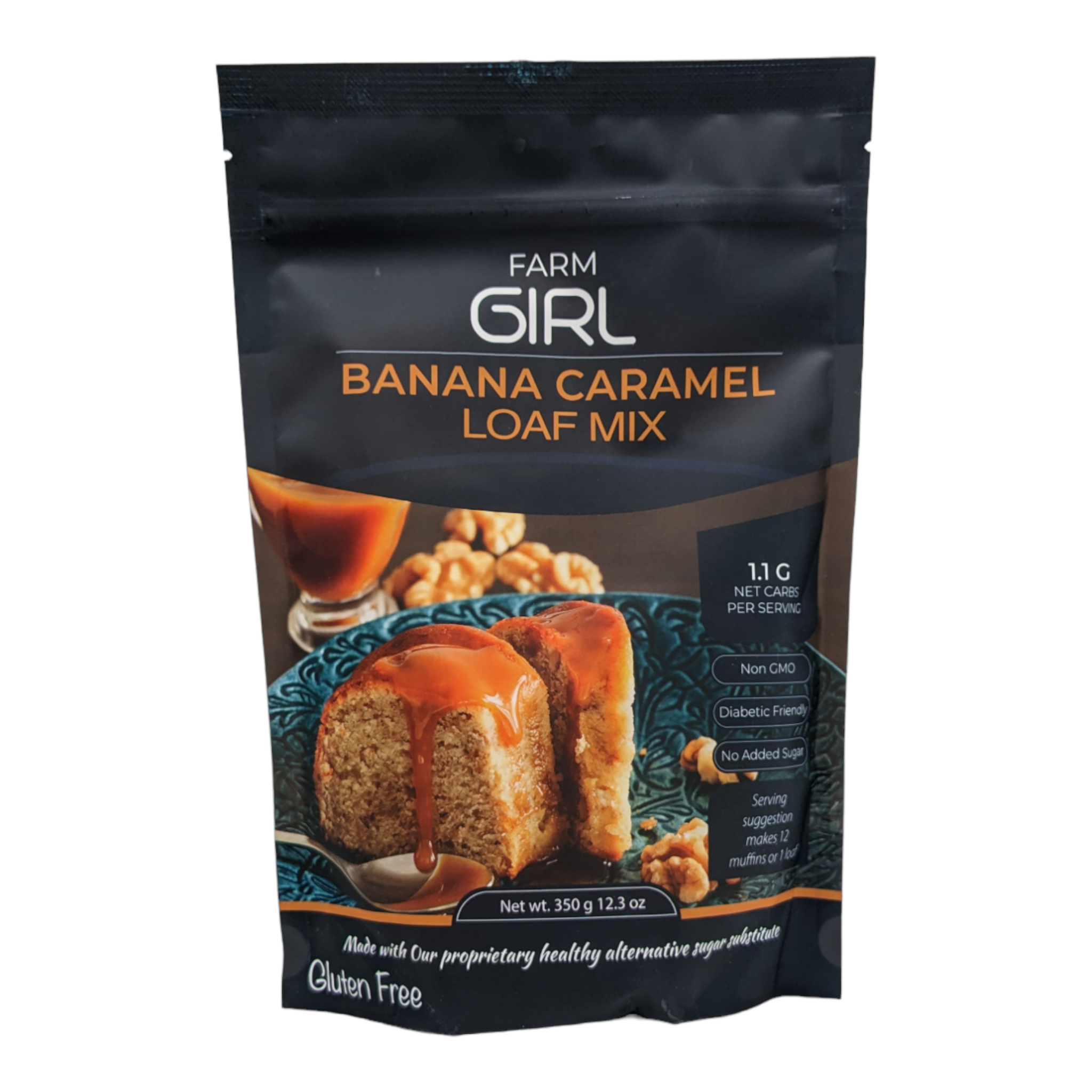Mélange pour Muffins et Gâteaux Saveur Banane et Caramel - Farm Girl