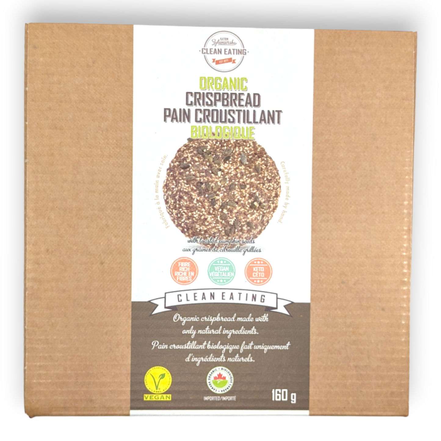 Plain Croustillant Biologique -  KZ Clean Eating