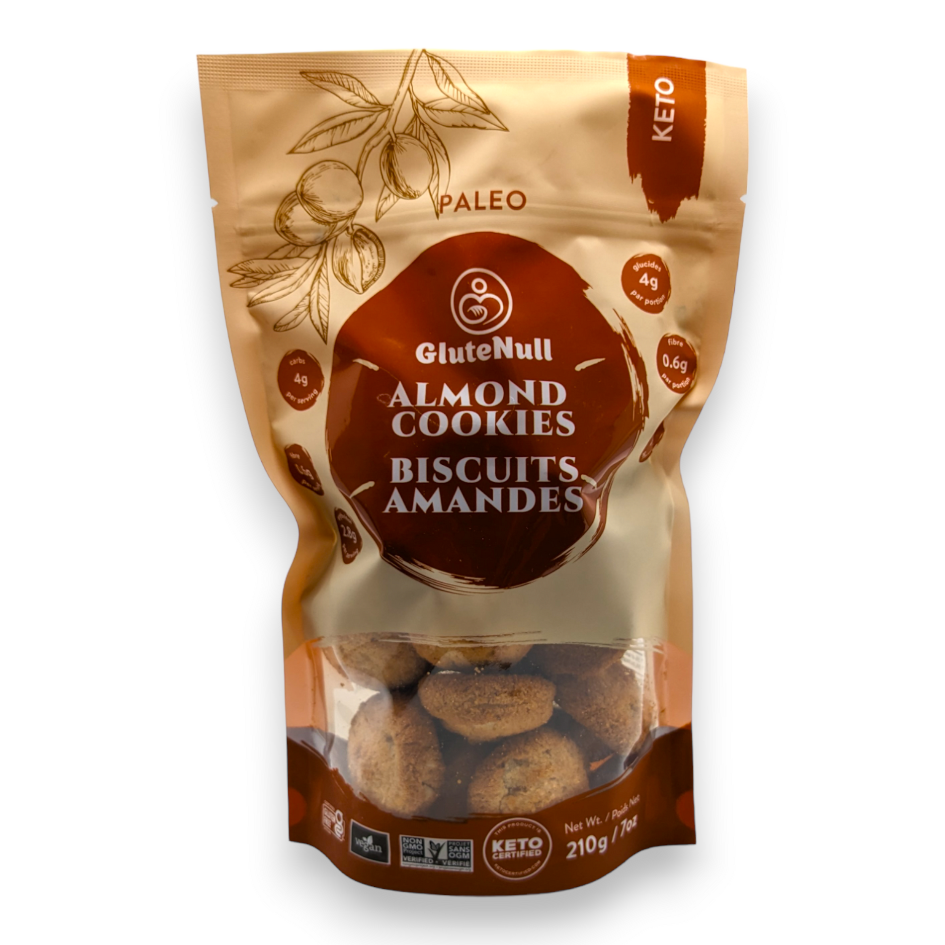 Biscuits aux Amandes - GluteNull 112g