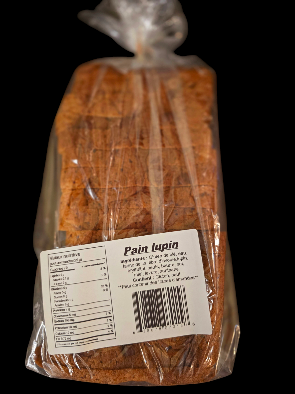 Delicieusement - Pain lupin