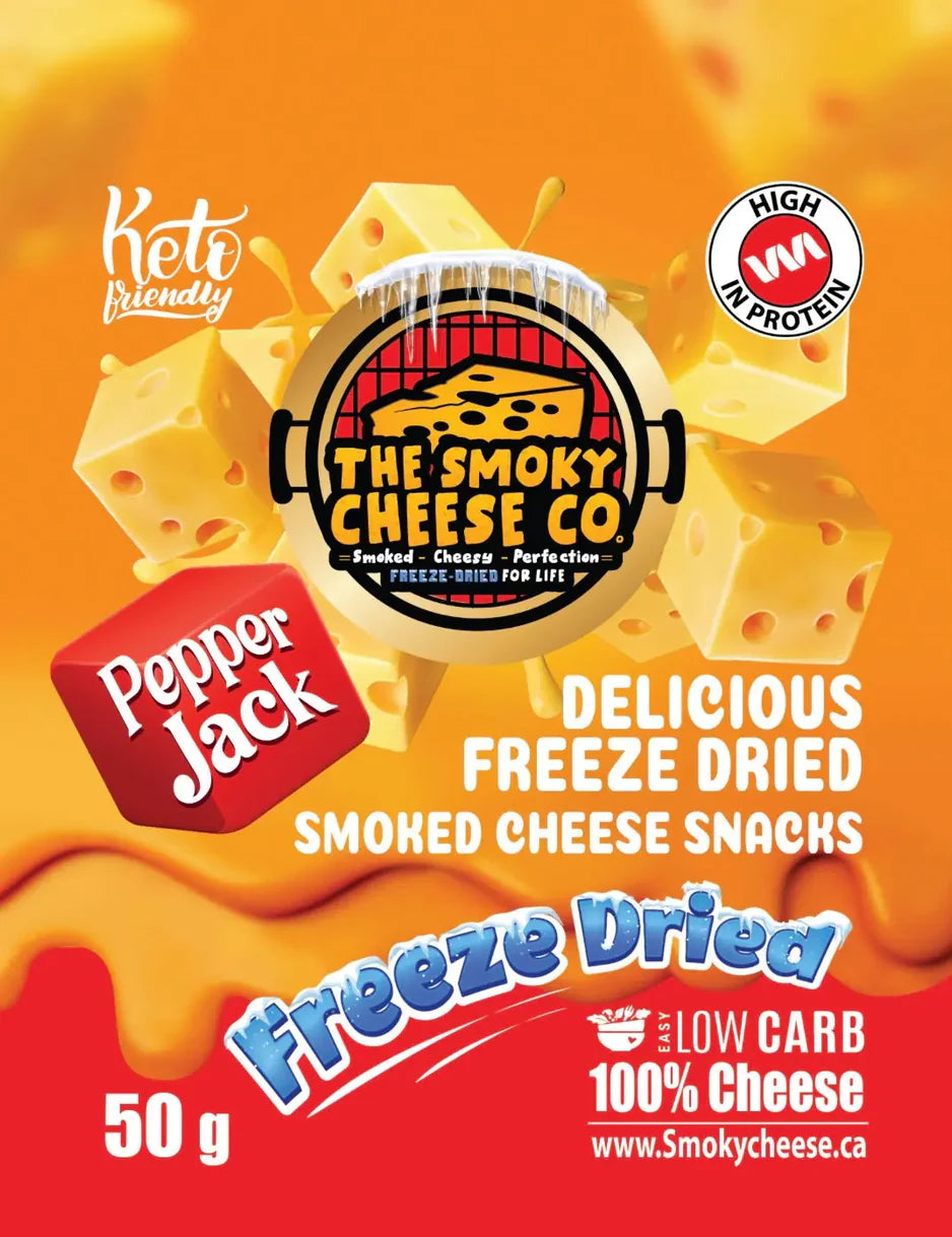 The smoky cheese-peper jack 50g