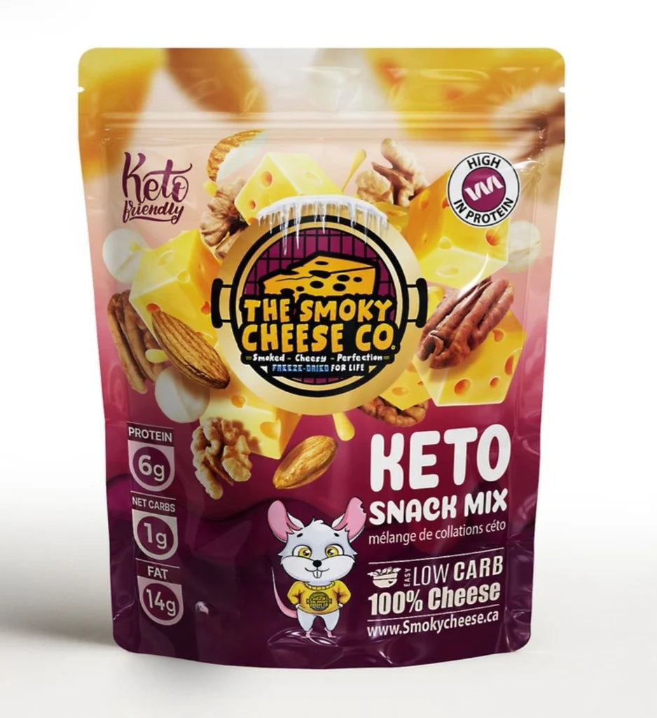 The smoky chese- keto snack mix 50g