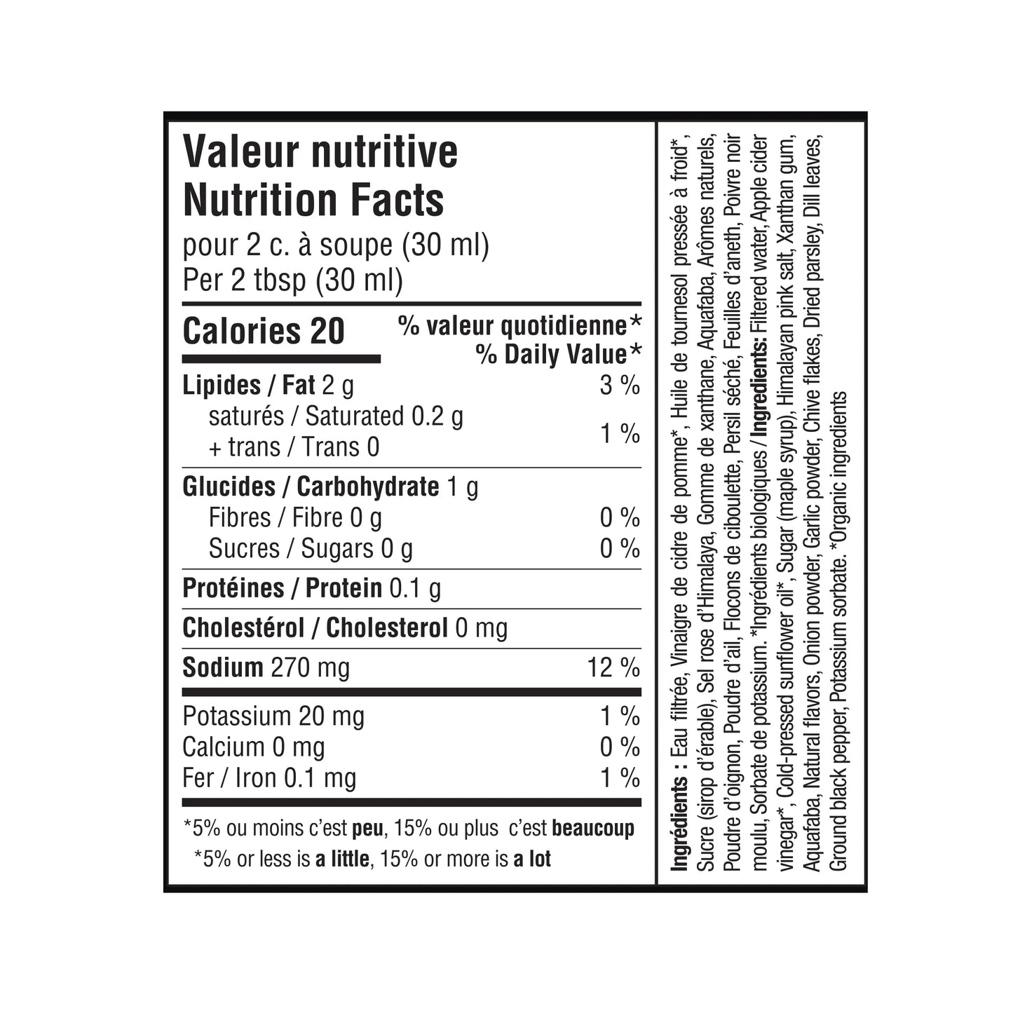 Fitcook Vinaigrette ranch 355ml