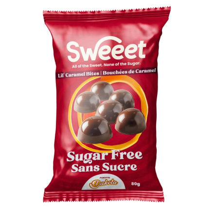 Dakota Foods Petits Bouchées Sucrées Caramel, 80g