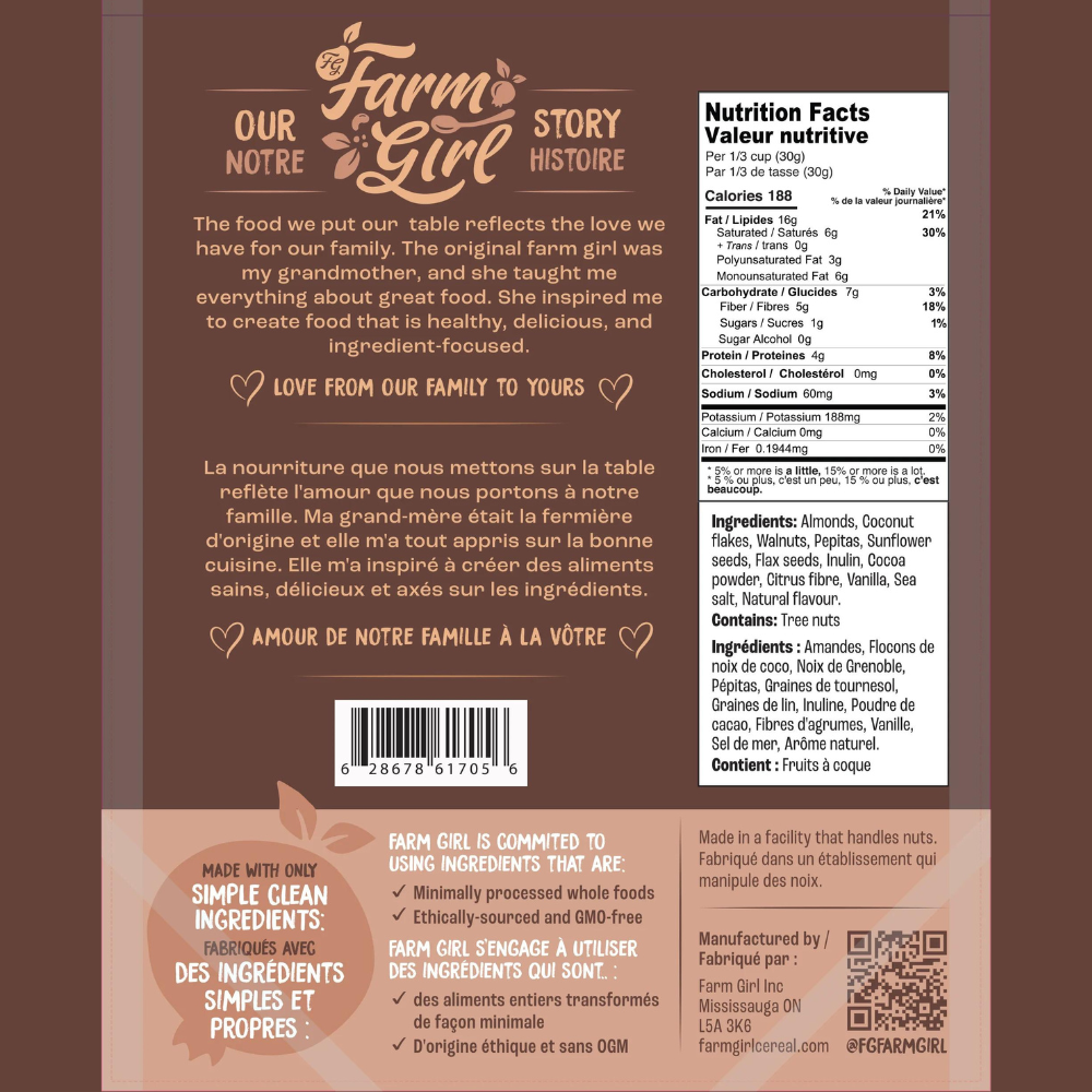 FarmGirl – Granolas Chocolat