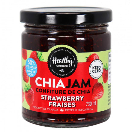 Healthy Crunch  Chia Confiture Fraise, 230 ml