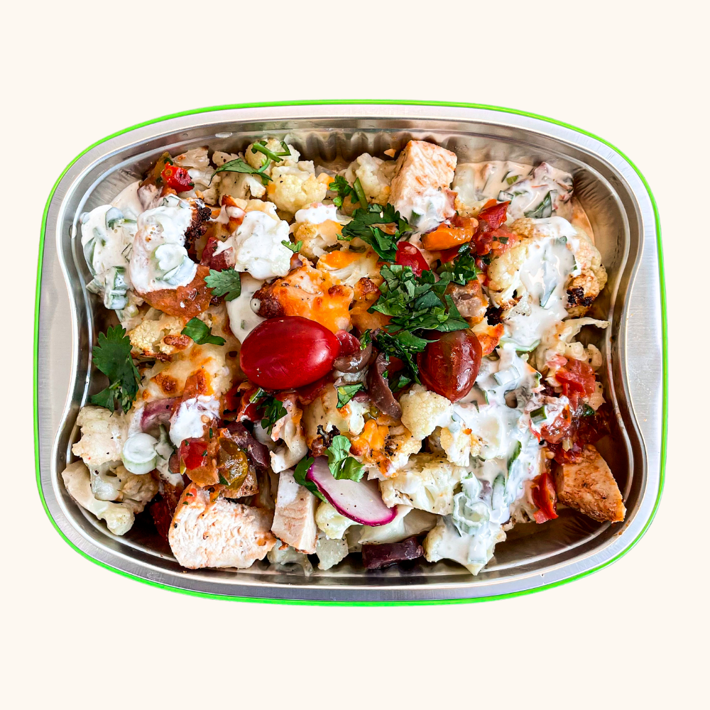 Nachos de Chou-Fleur au Poulet