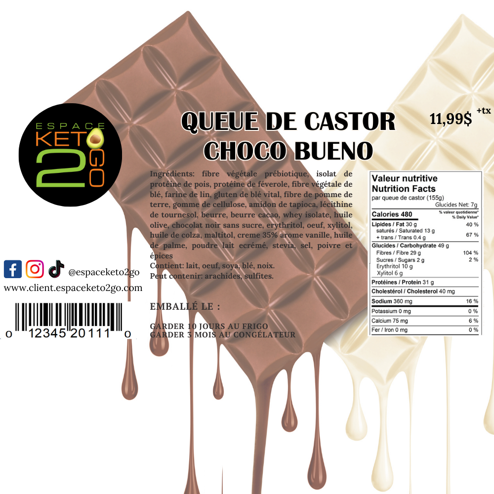 Queue de Castor choco bueno