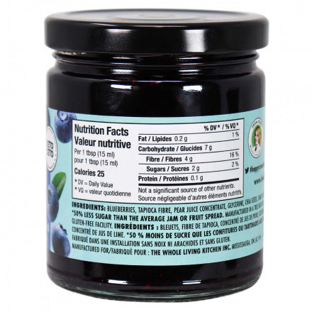 Healthy Crunch Chia Confiture bleuets, 230 ml