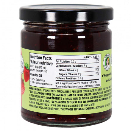 Healthy Crunch  Chia Confiture Fraise, 230 ml