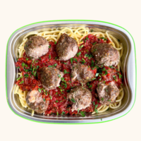 spaghetti boulettes bolognaise