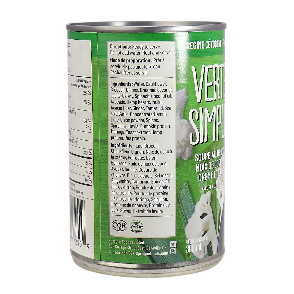 Soupe Cétogène Simply- vert