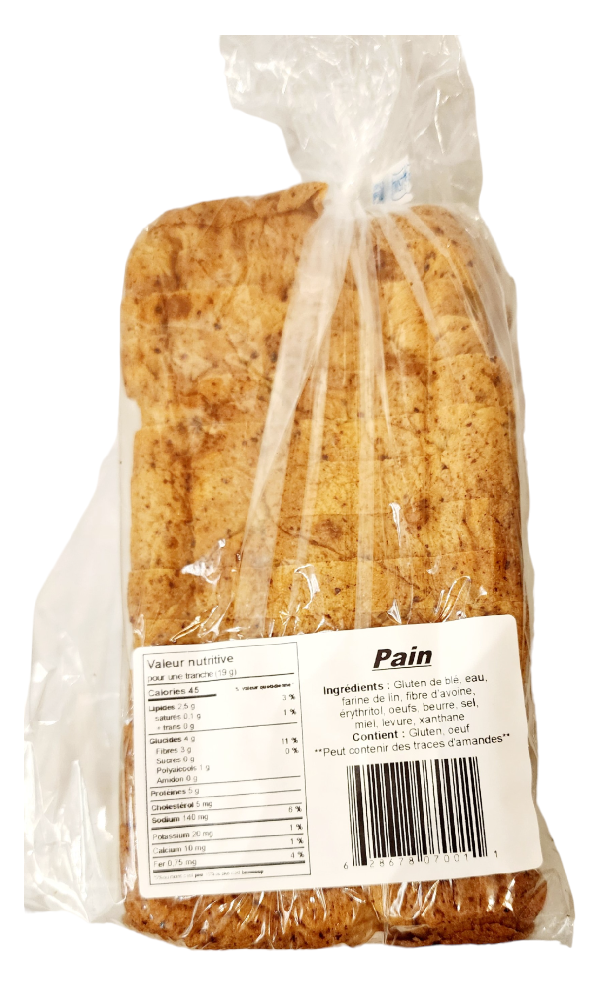 Pain tranche-delicieusement