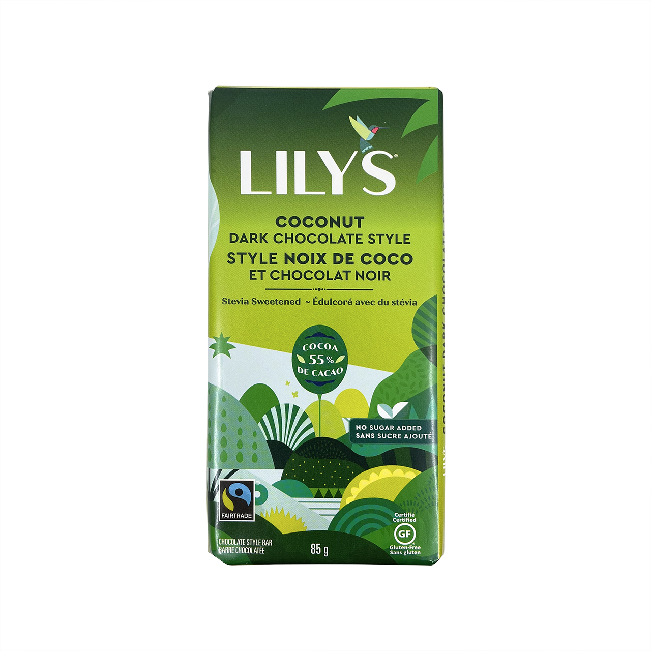 Tablette chocolatée (plusieurs saveurs) - Lilys