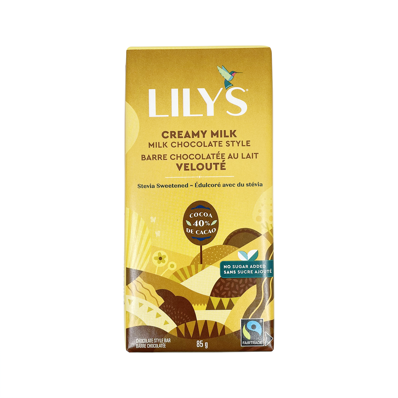 Tablette chocolatée (plusieurs saveurs) - Lilys