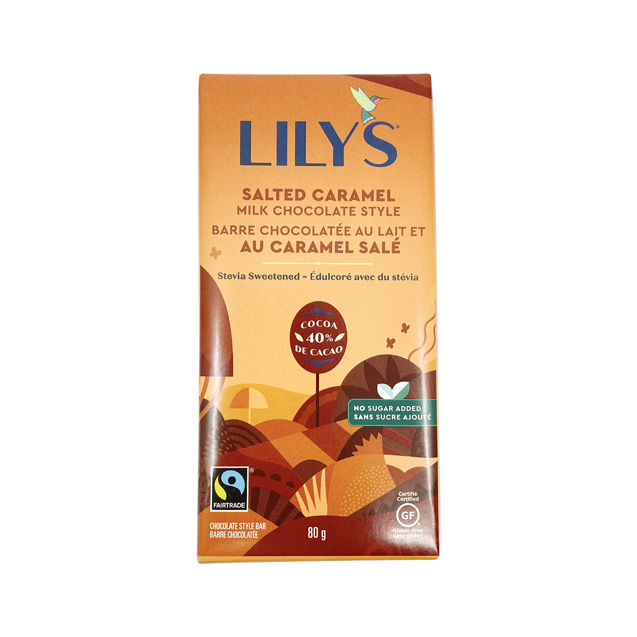 Tablette chocolatée (plusieurs saveurs) - Lilys