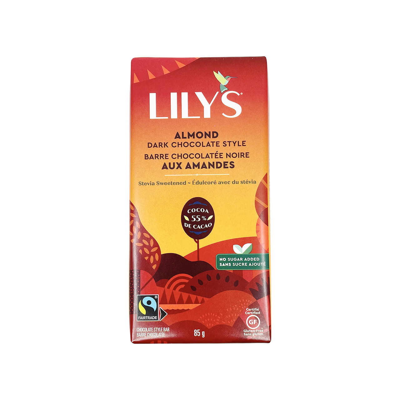 Tablette chocolatée (plusieurs saveurs) - Lilys