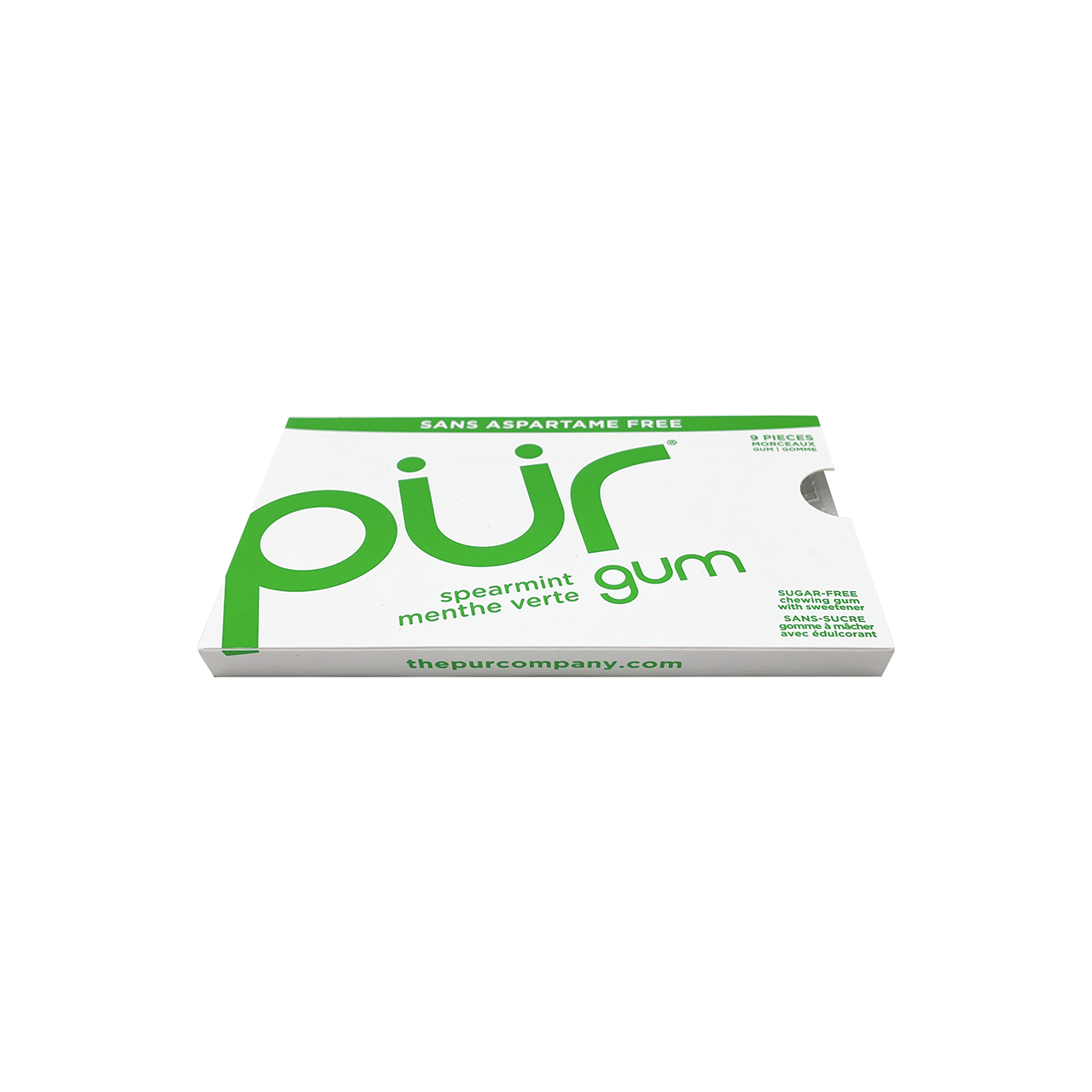 9 morceaux (plusieurs saveurs) - Pur Gum