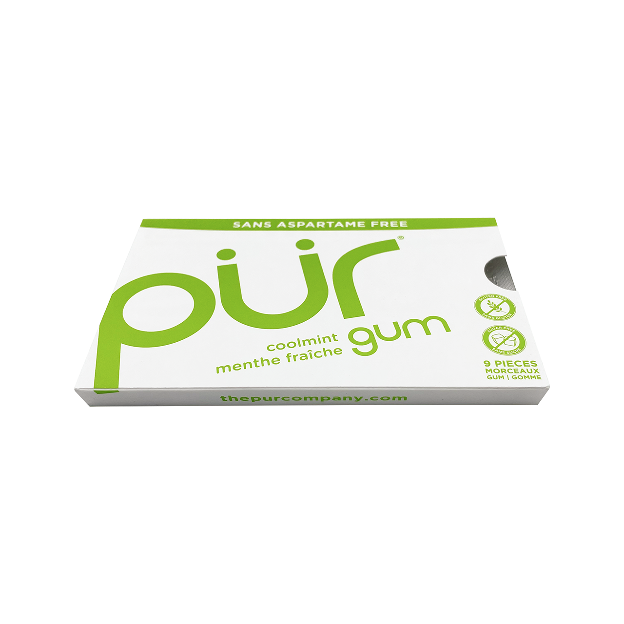 9 morceaux (plusieurs saveurs) - Pur Gum