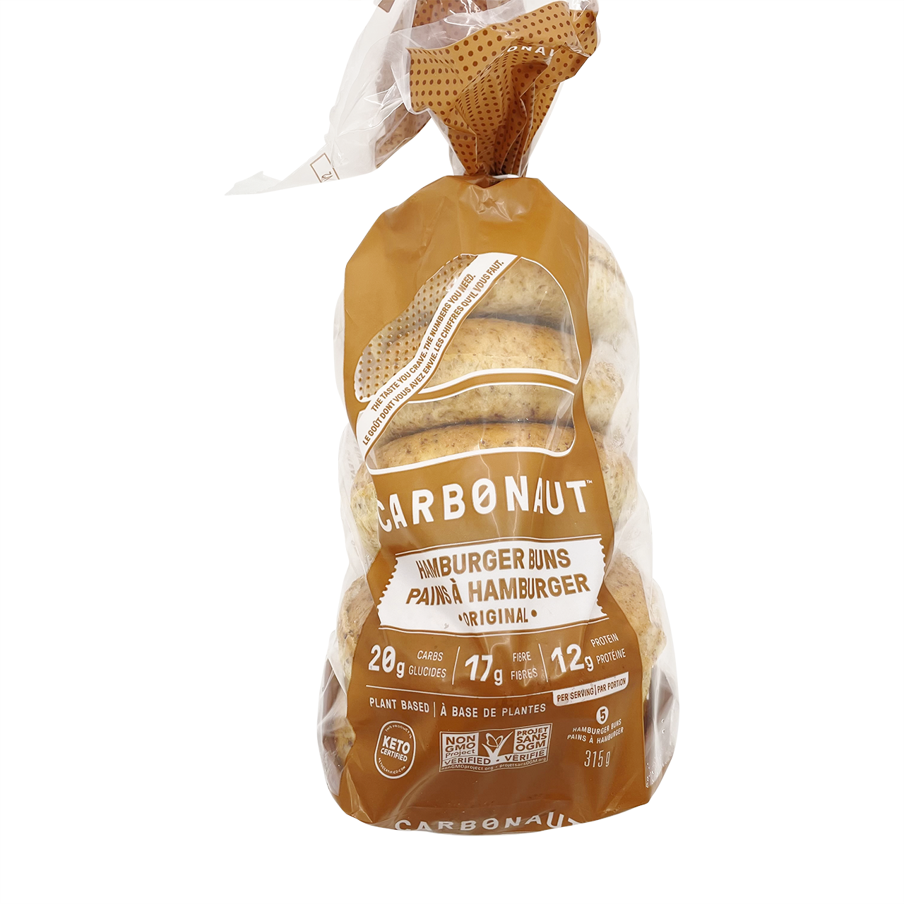 Pain à hamburger - Carbonaut - Keto Montréal