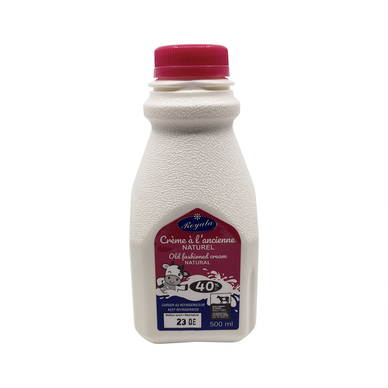 Crème à l'ancienne (500ml) - Royala - Keto Montréal